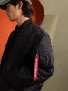 CAMO QUILTED MA-1 BOMBER JACKET sold by Alpha Industries