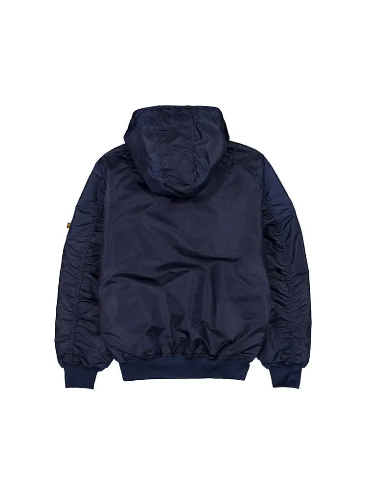 NEW YORK YANKEES X ALPHA X NEW ERA L-2B BOMBER JACKET (REPLICA BLUE) sold by Alpha Industries product image thumbnail 2
