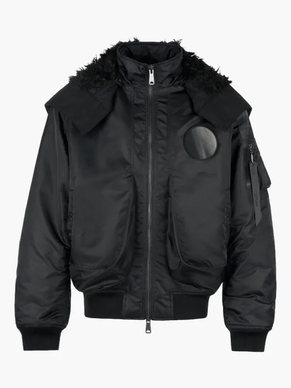 ALPHA X JIYONG KIM SUN BLEACHED BOMBER JACKET sold by Alpha Industries