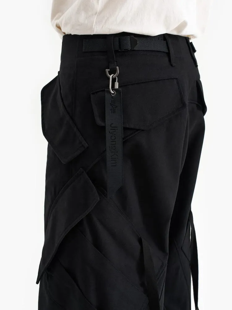 ALPHA X JIYONG KIM CURVED MULTI POCKET TROUSER sold by Alpha Industries product image thumbnail 3