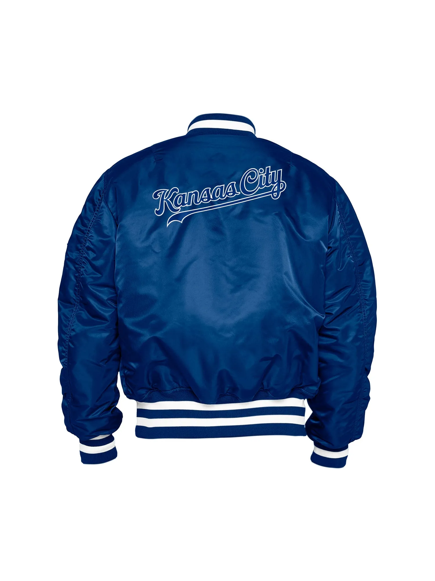 KANSAS CITY ROYALS X ALPHA X NEW ERA MA-1 BOMBER JACKET sold by Alpha Industries product image thumbnail 2