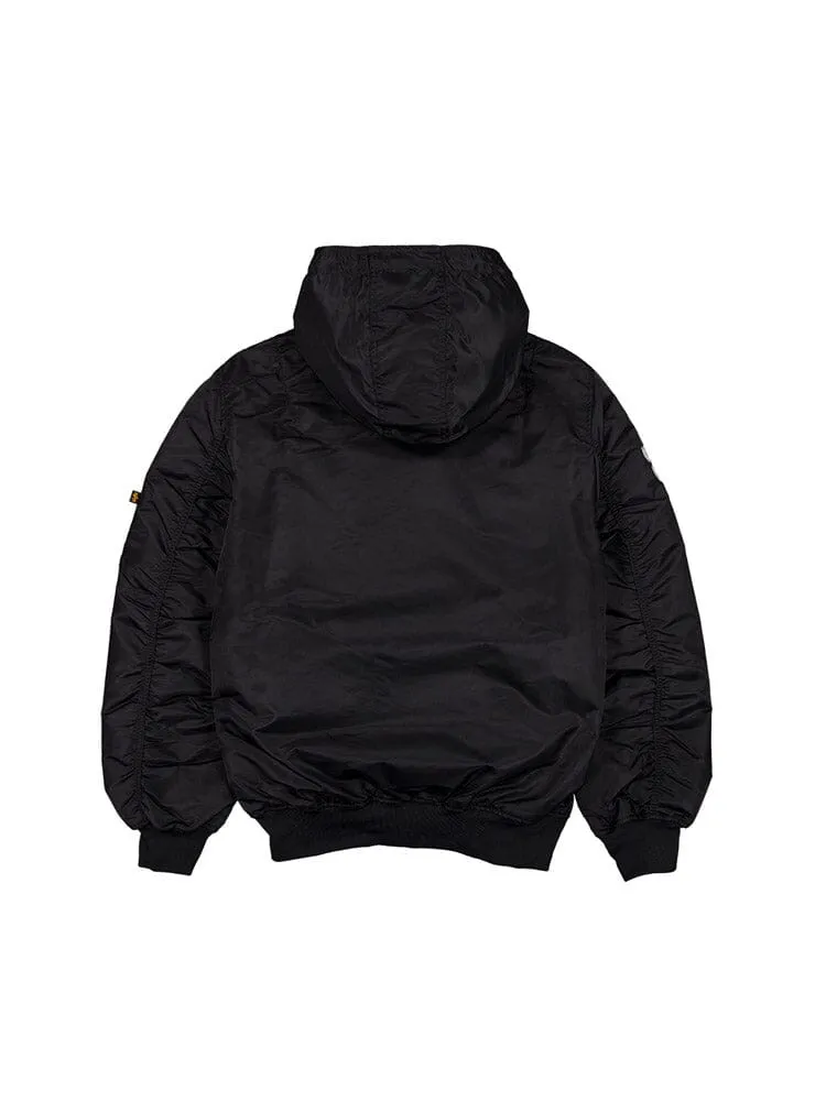 CHICAGO BULLS X ALPHA X NEW ERA L-2B HOODED BOMBER JACKET sold by Alpha Industries product image thumbnail 2