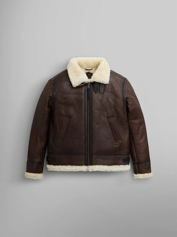 B-3 SHERPA LEATHER JACKET sold by Alpha Industries