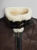 B-3 SHERPA LEATHER BOMBER JACKET sold by Alpha Industries