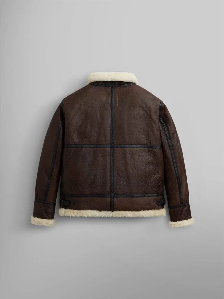 B-3 SHERPA LEATHER JACKET sold by Alpha Industries product image thumbnail 5