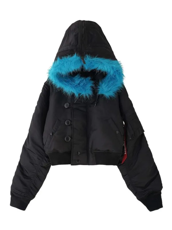 X-GIRL X ALPHA INDUSTRIES N-2B SHORT WAIST PARKA sold by Alpha Industries