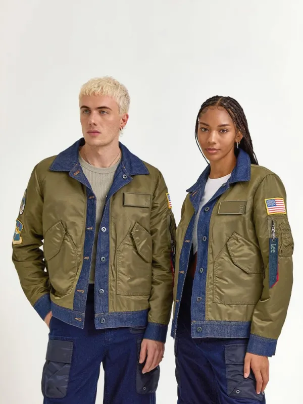 ALPHA X LEE REVERSIBLE RIDER JACKET sold by Alpha Industries