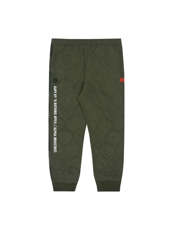 AAPE X ALPHA QUILTED PANT sold by Alpha Industries