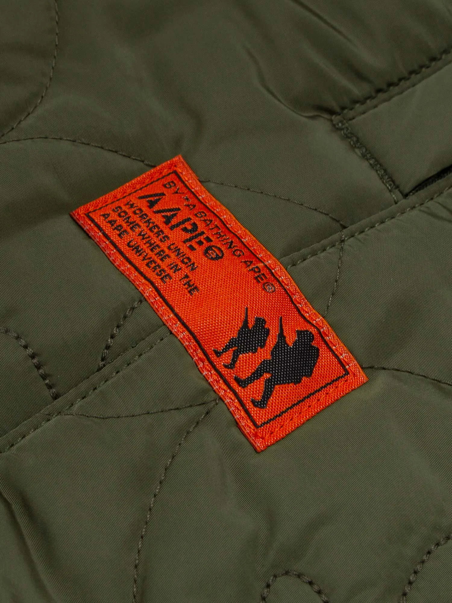 AAPE X ALPHA QUILTED PANT sold by Alpha Industries product image thumbnail 5