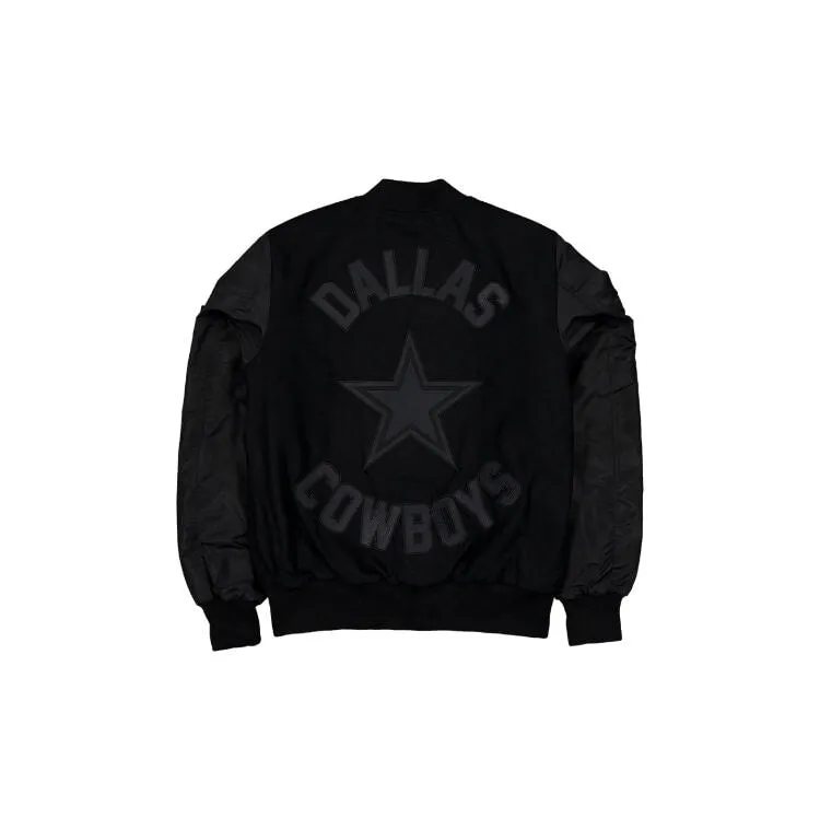 DALLAS COWBOYS X ALPHA X NEW ERA WOOL VARSITY MA-1 BOMBER JACKET sold by Alpha Industries product image thumbnail 2