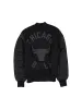 CHICAGO BULLS X ALPHA X NEW ERA WOOL VARSITY MA-1 BOMBER JACKET sold by Alpha Industries