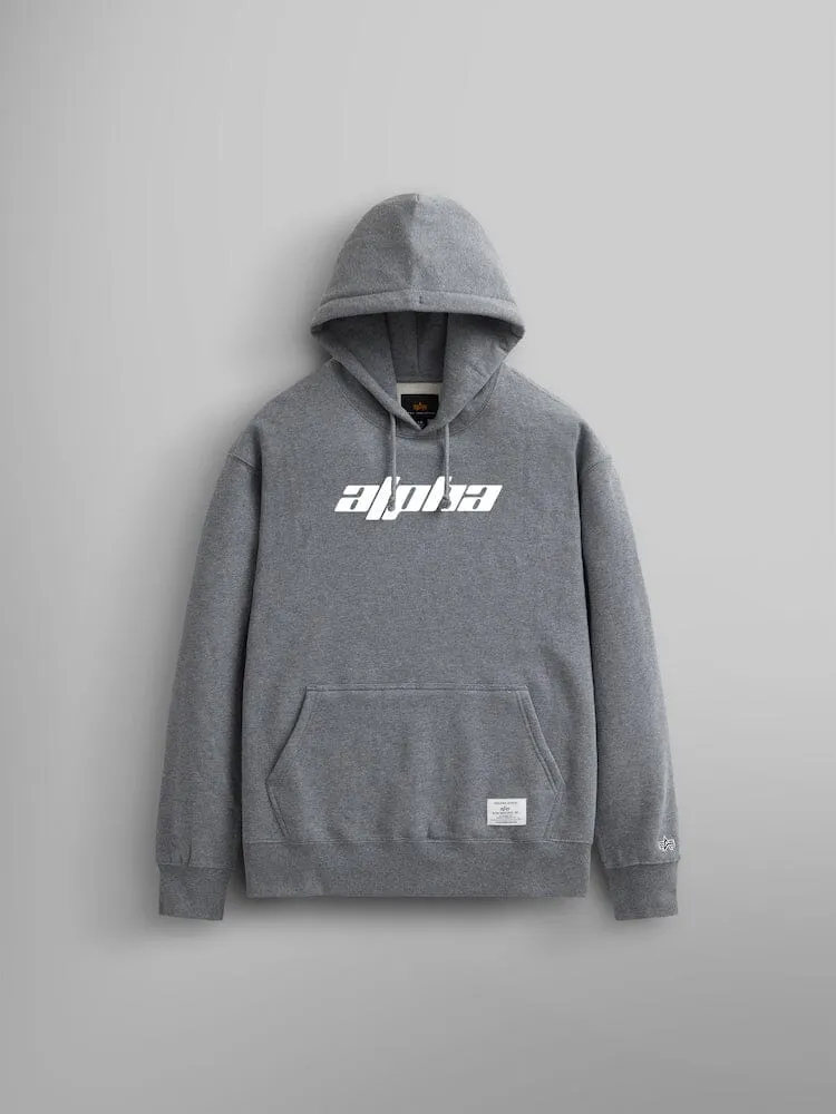 ALPHA LOGOS HOODIE (SEASONAL) sold by Alpha Industries