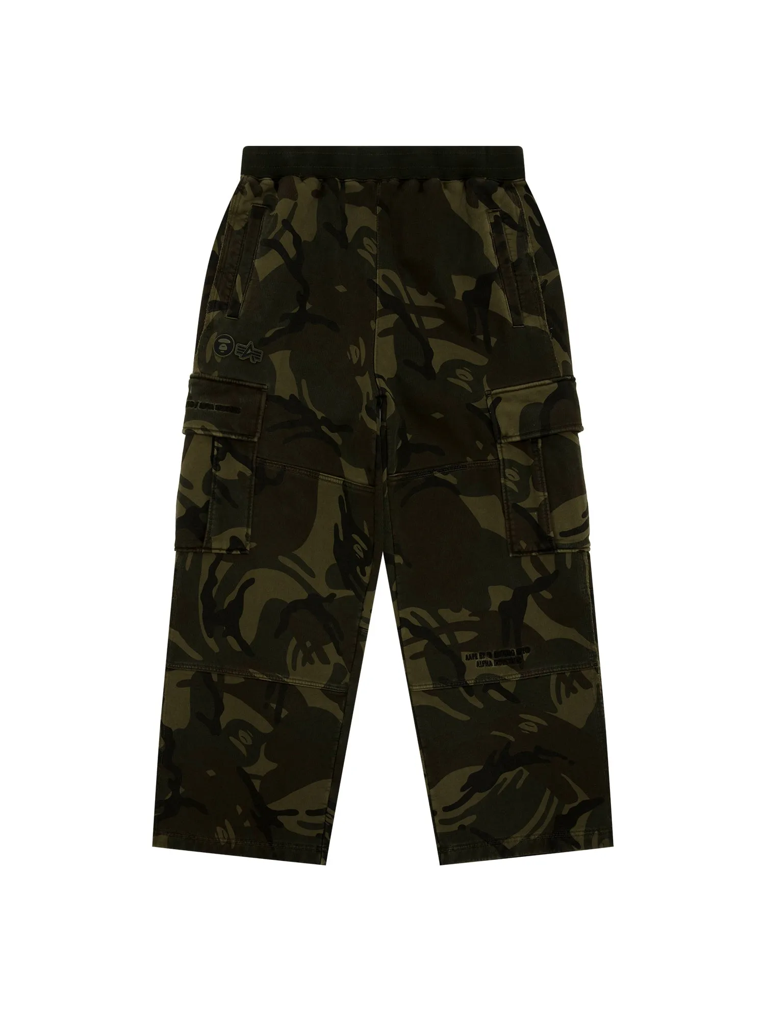 AAPE X ALPHA CAMO ARMY SWEATPANT sold by Alpha Industries