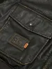 AAPE X ALPHA PU LEATHER QUILTED JACKET sold by Alpha Industries