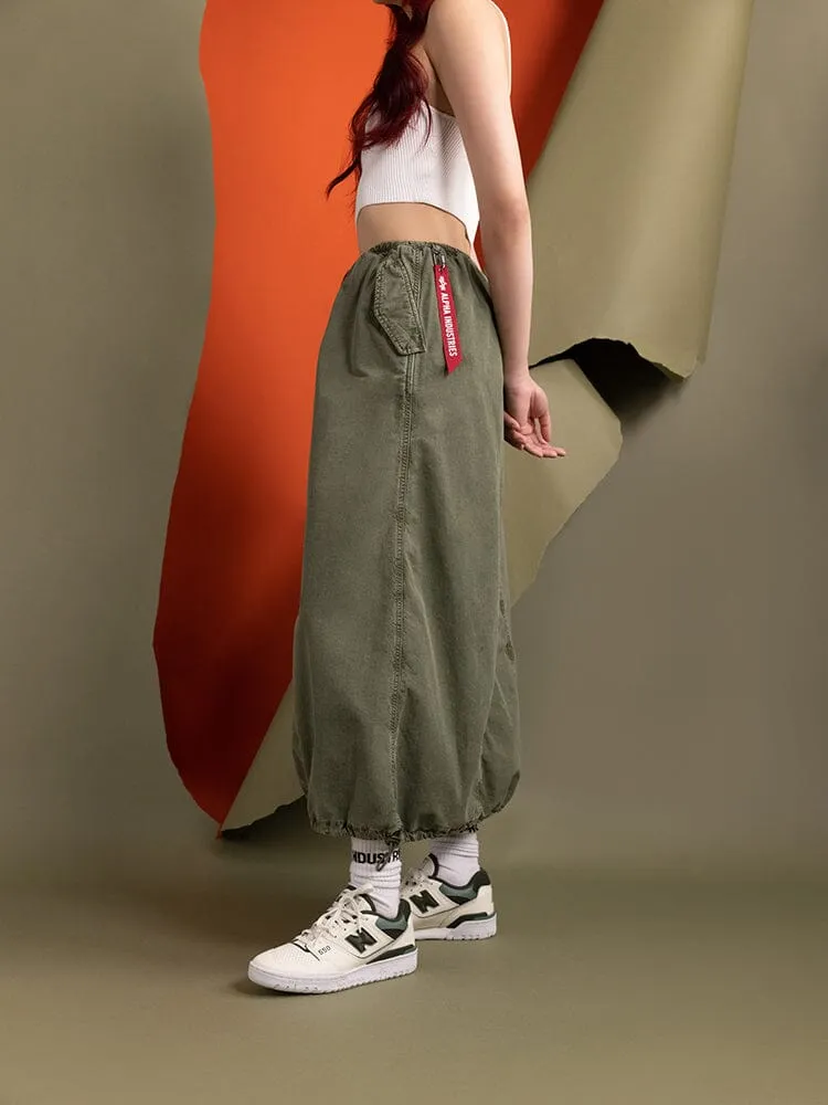 WOMEN'S DRAWCORD SKIRT (SEASONAL) sold by Alpha Industries product image thumbnail 5