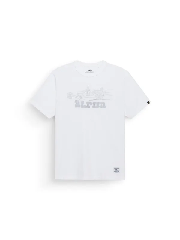 ALPHA NEWS PATCH TEE | Parallel