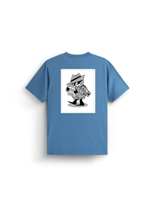 ALPHA NEWS PATCH TEE sold by Alpha Industries