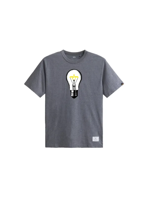 ALPHA LIGHT BULB TEE sold by Alpha Industries
