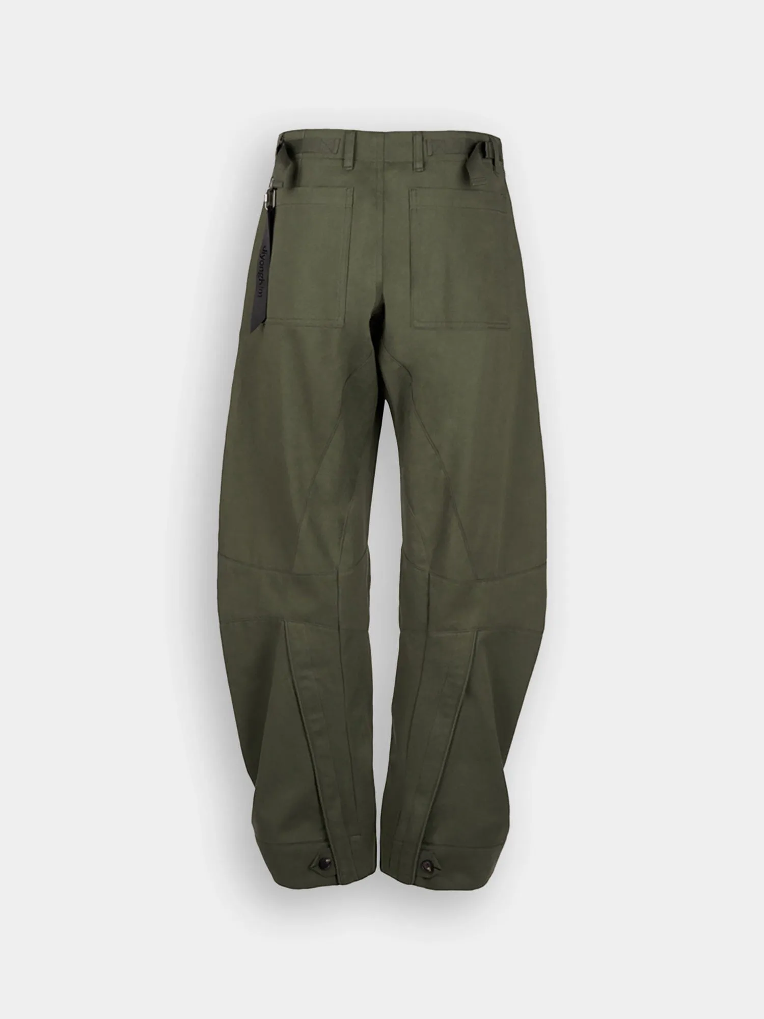 JIYONG KIM X ALPHA CURVED MULTI-POCKET TROUSERS sold by Alpha Industries product image thumbnail 3