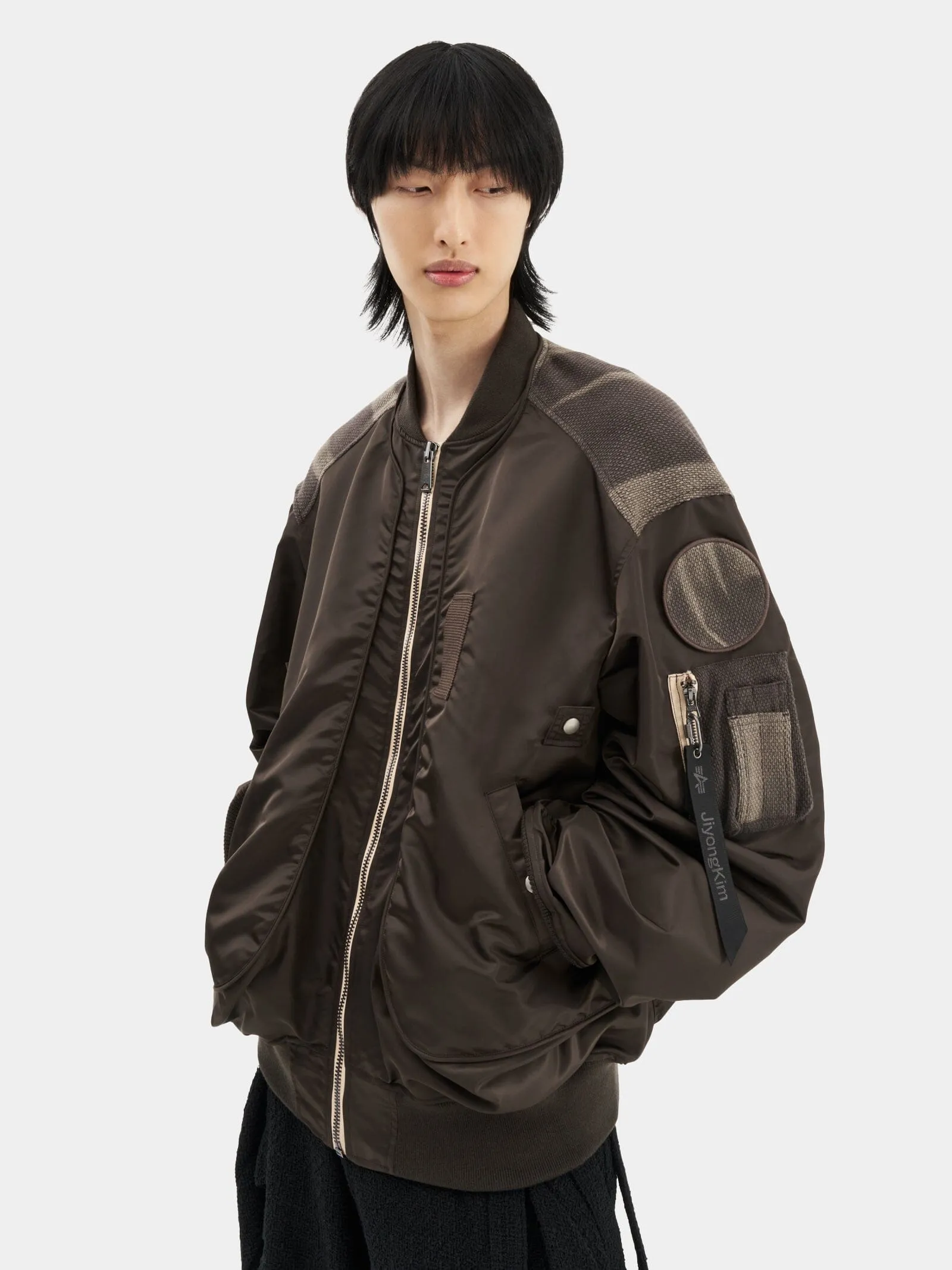 JIYONG KIM X ALPHA SUN-BLEACHED FLIGHT BOMBER sold by Alpha Industries product image thumbnail 2