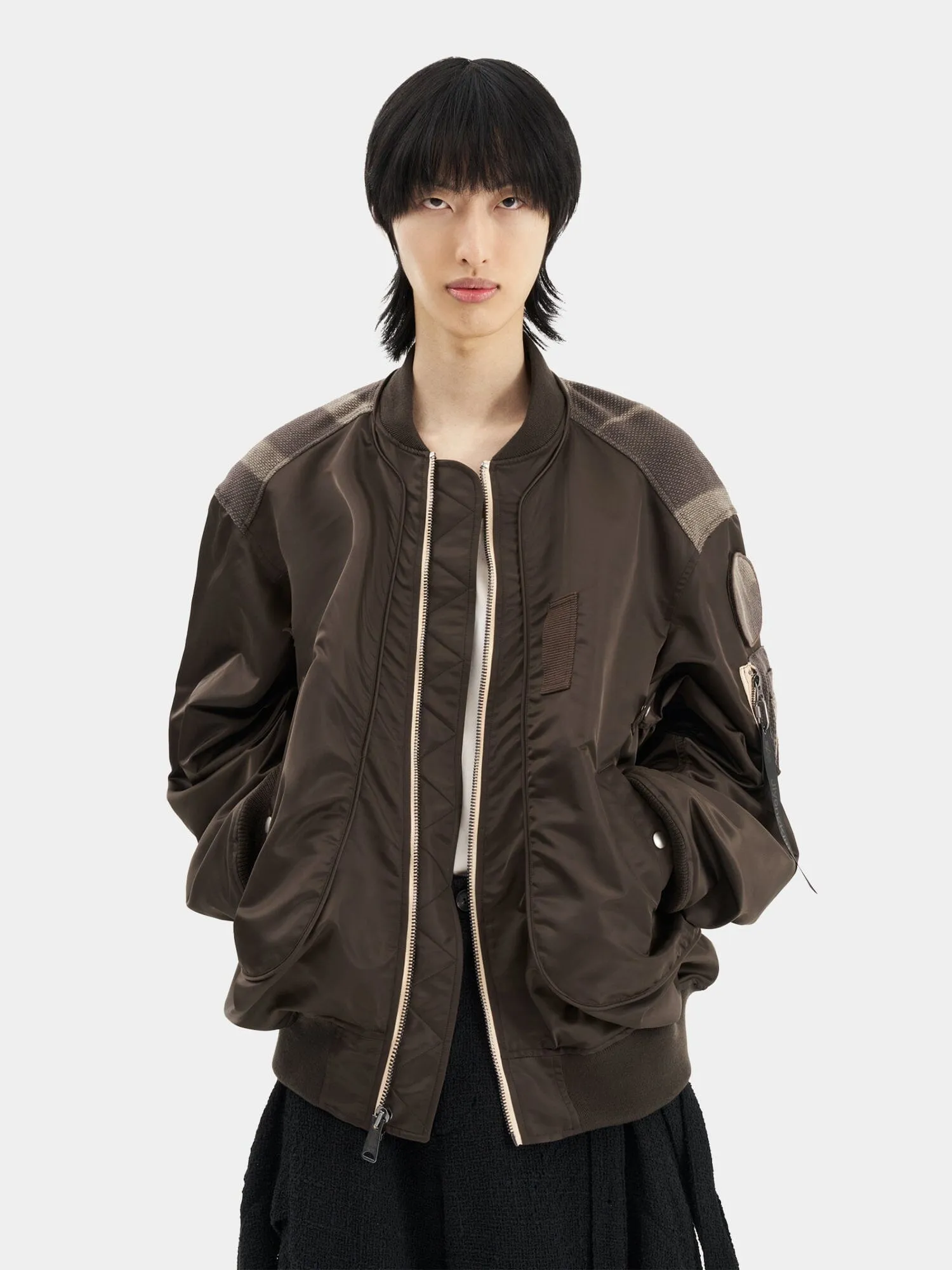 JIYONG KIM X ALPHA SUN-BLEACHED FLIGHT BOMBER sold by Alpha Industries product image thumbnail 4