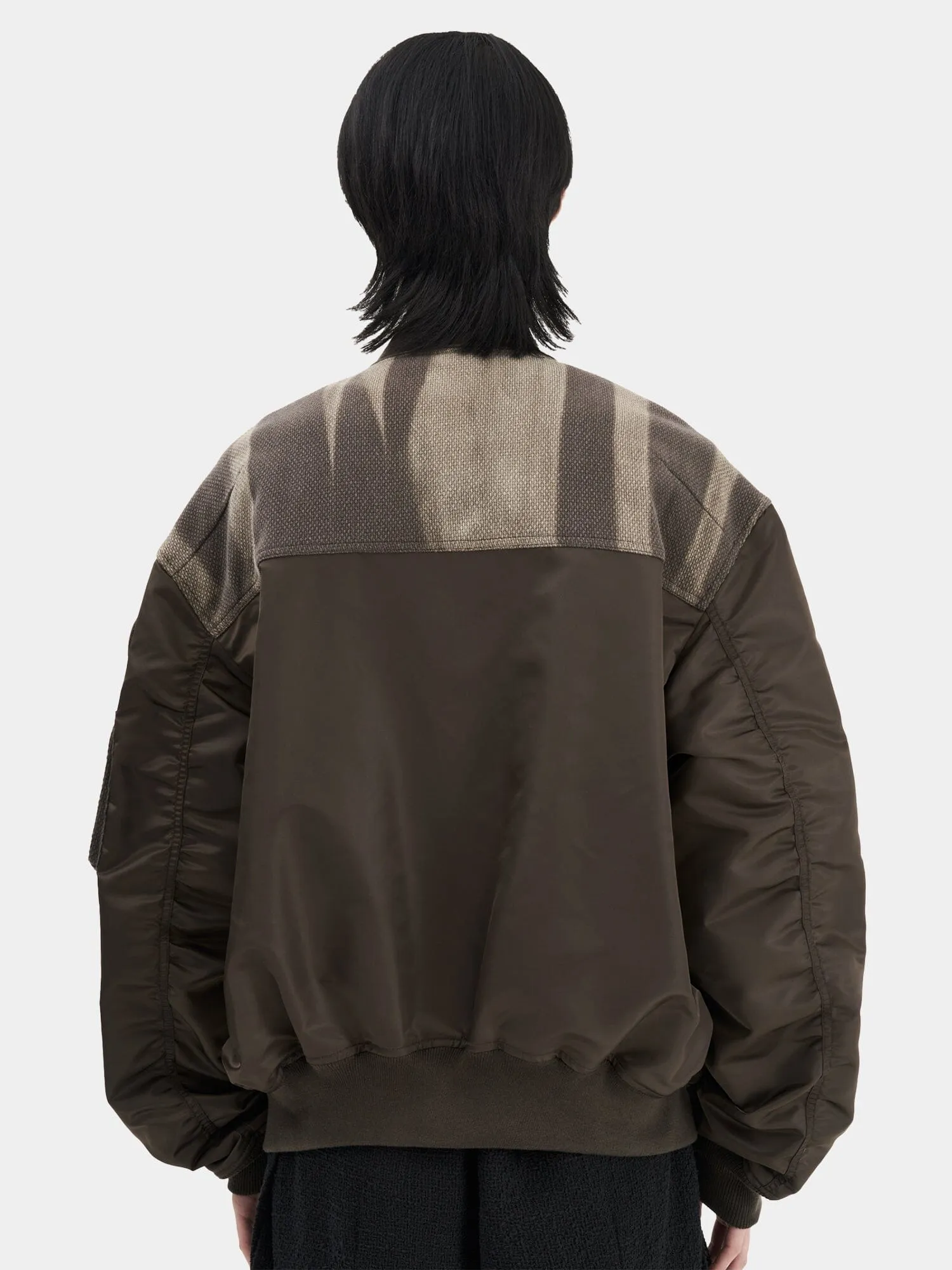 JIYONG KIM X ALPHA SUN-BLEACHED FLIGHT BOMBER sold by Alpha Industries product image thumbnail 3