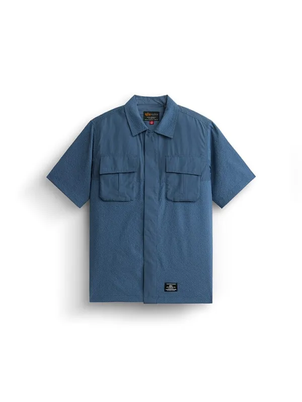 SS SEERSUCKER SHIRT sold by Alpha Industries