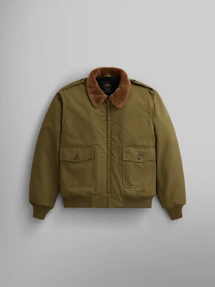1940S B-10 BOMBER JACKET (OLIVE) sold by Alpha Industries