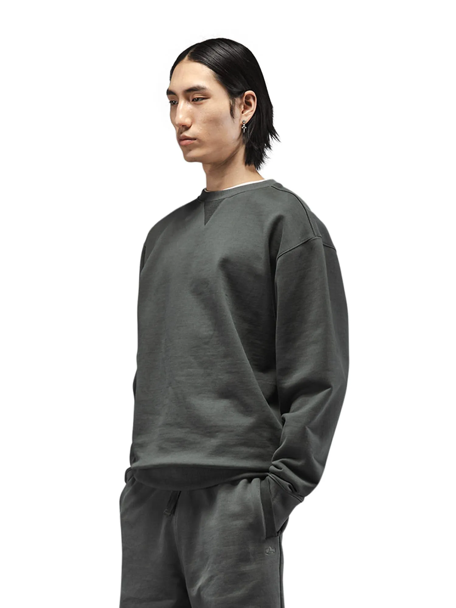 ESSENTIAL FRENCH TERRY CREWNECK GEN II (CHARCOAL) sold by Alpha Industries product image thumbnail 4