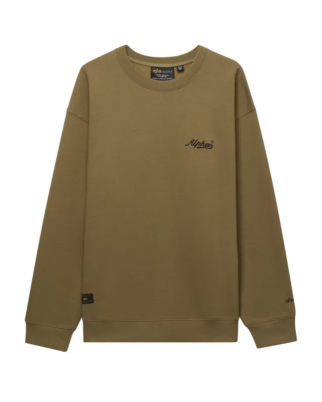 UNFRM TIGER CREWNECK made by Alpha Industries