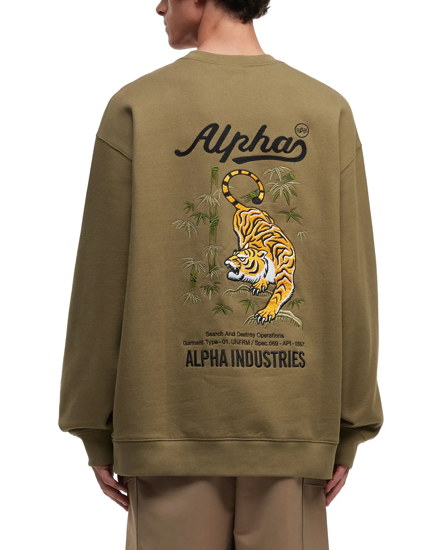 UNFRM TIGER CREWNECK sold by Alpha Industries product image thumbnail 2