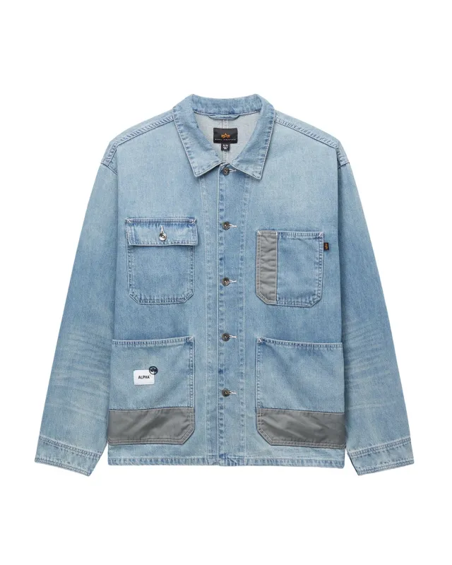 UNFRM DENIM WORKER JACKET sold by Alpha Industries