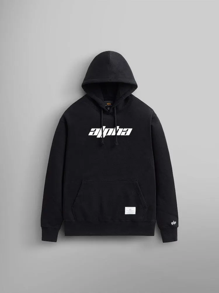ALPHA LOGOS HOODIE sold by Alpha Industries