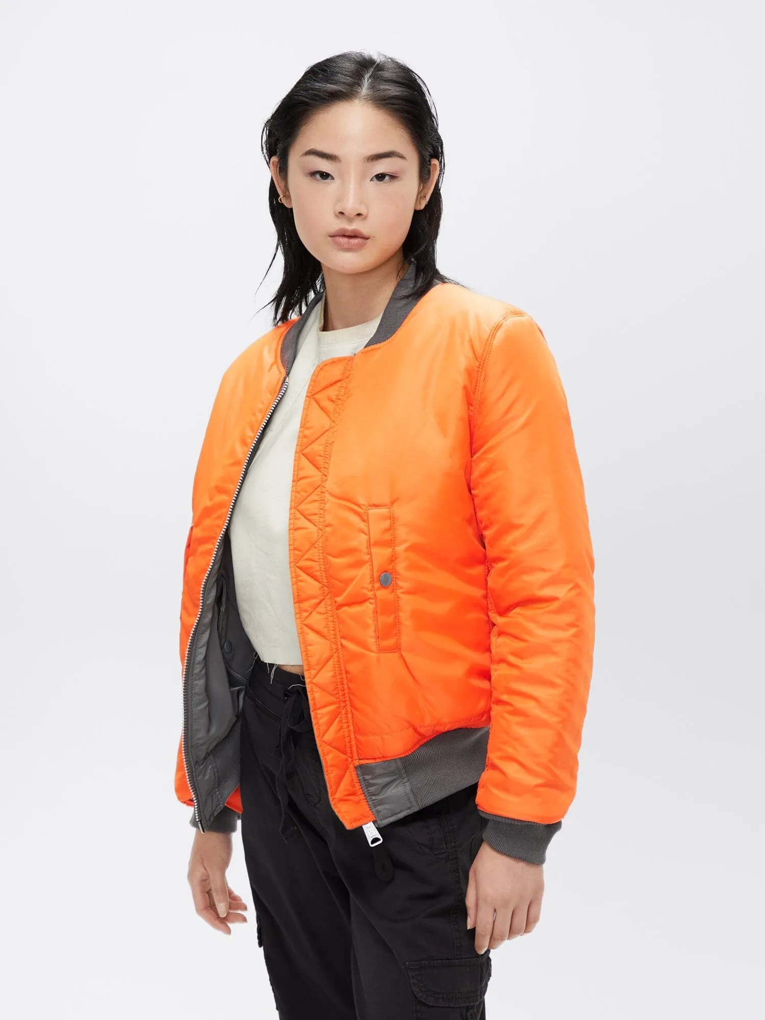 MA-1 BOMBER JACKET WOMENS sold by Alpha Industries product image thumbnail 5