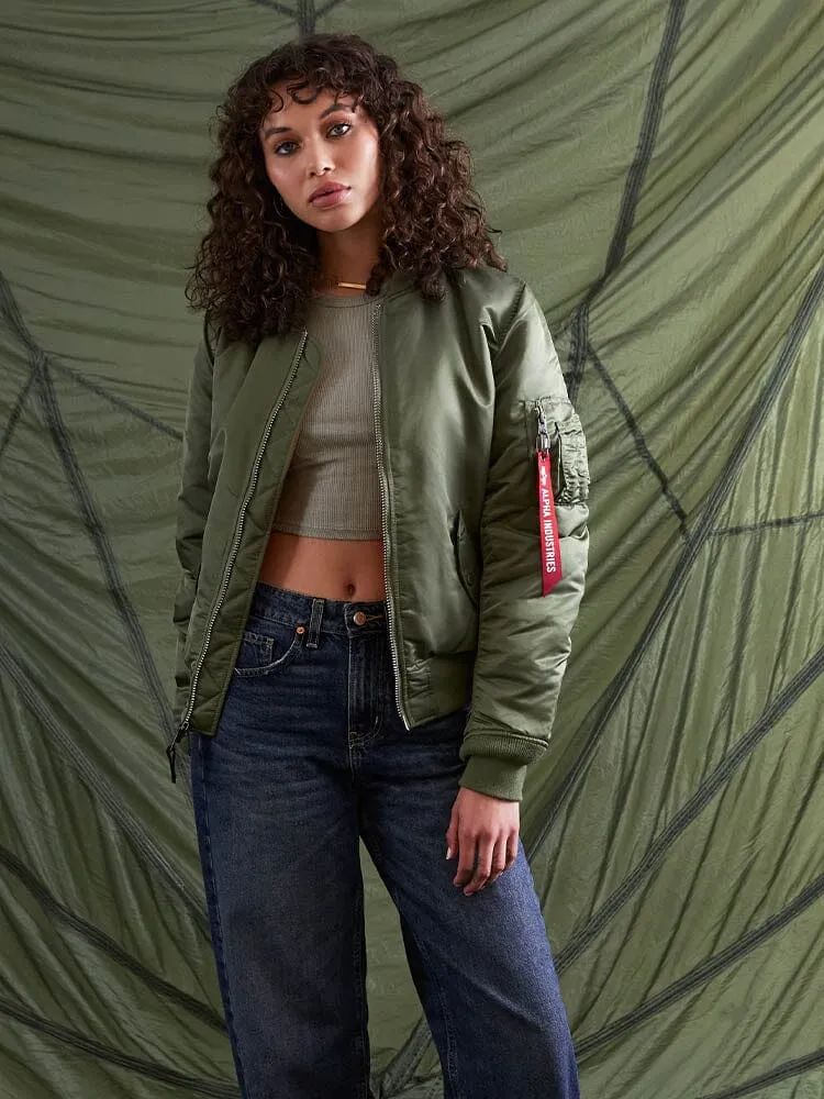 MA-1 BOMBER JACKET WOMENS sold by Alpha Industries product image thumbnail 2