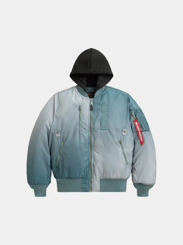 GRADIENT WASHED FLIGHT JACKET sold by Alpha Industries