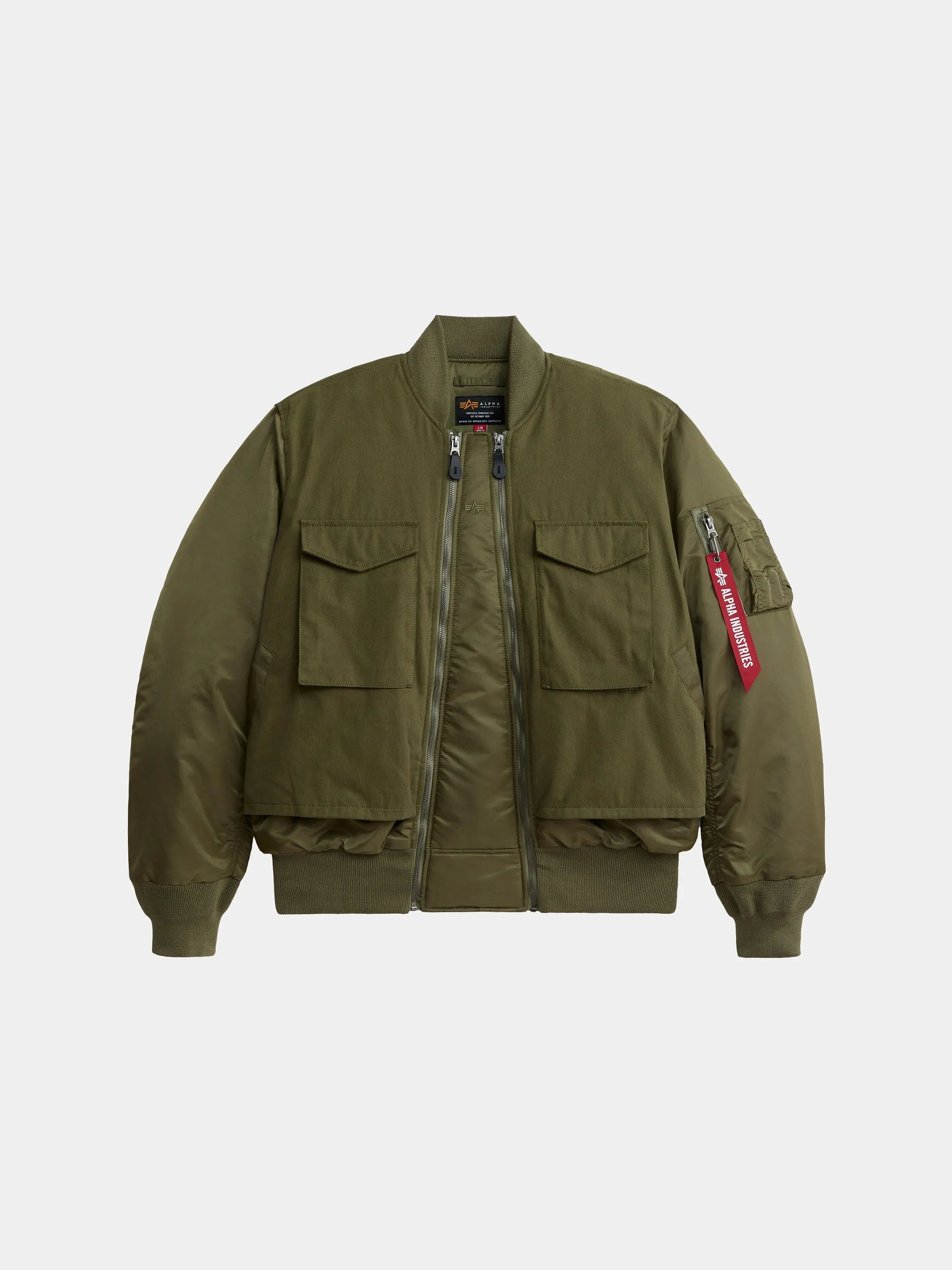 MA-1 MIXED COTTON FLIGHT JACKET sold by Alpha Industries