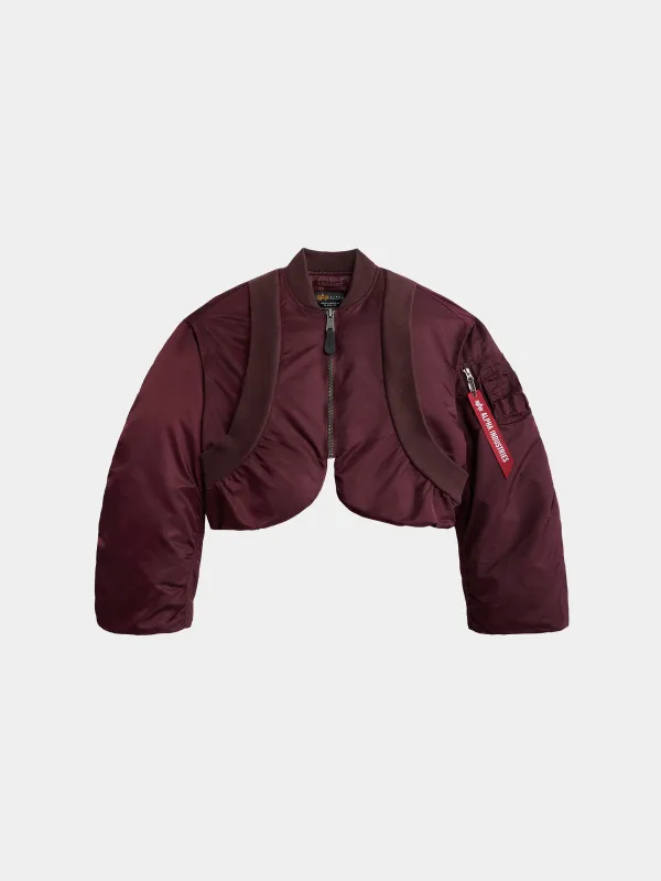 KNIT RIB MA-1 FLIGHT JACKET WOMENS sold by Alpha Industries