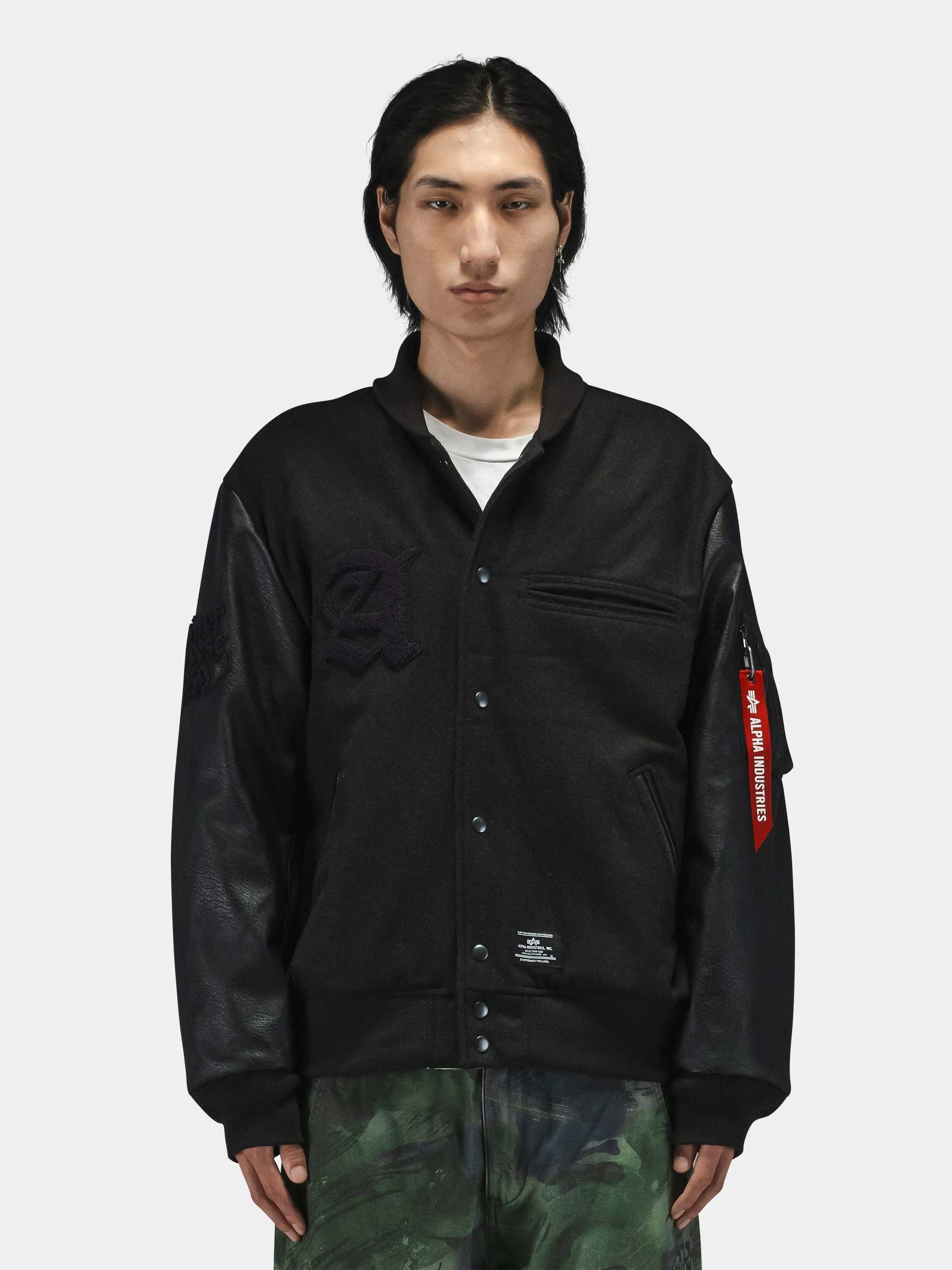 ALPHA LETTERMAN JACKET sold by Alpha Industries product image thumbnail 4