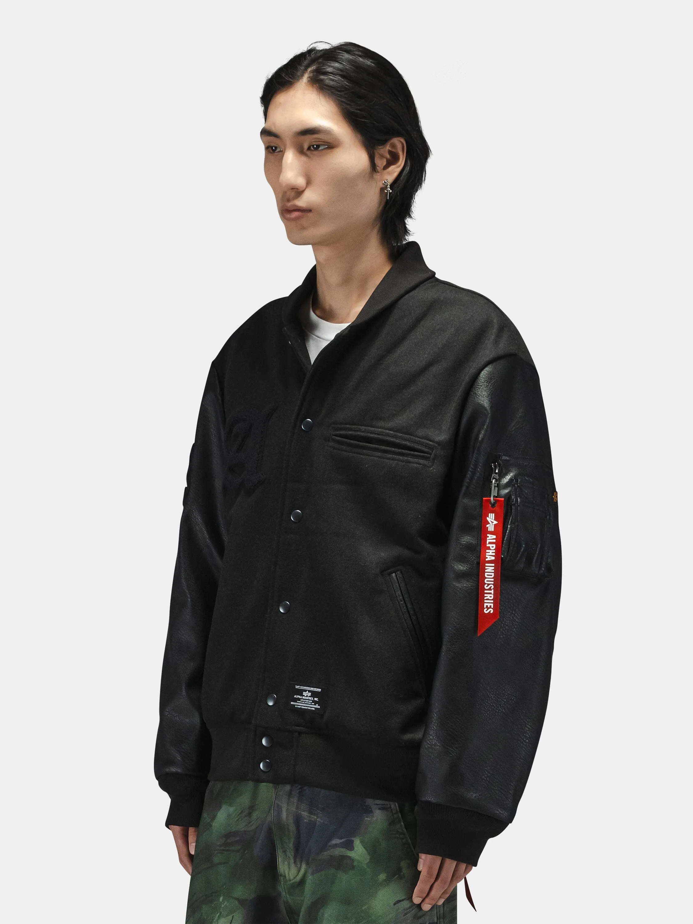 ALPHA LETTERMAN JACKET sold by Alpha Industries product image thumbnail 3