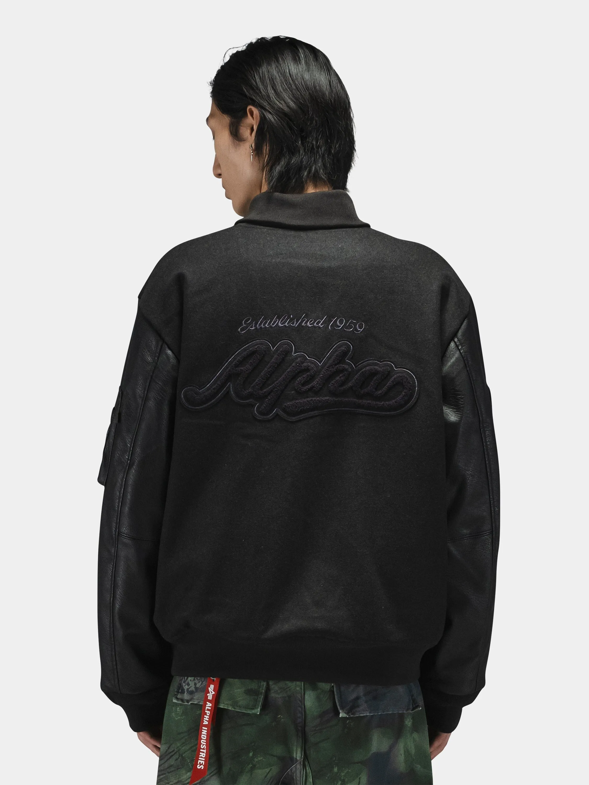 ALPHA LETTERMAN JACKET sold by Alpha Industries product image thumbnail 2