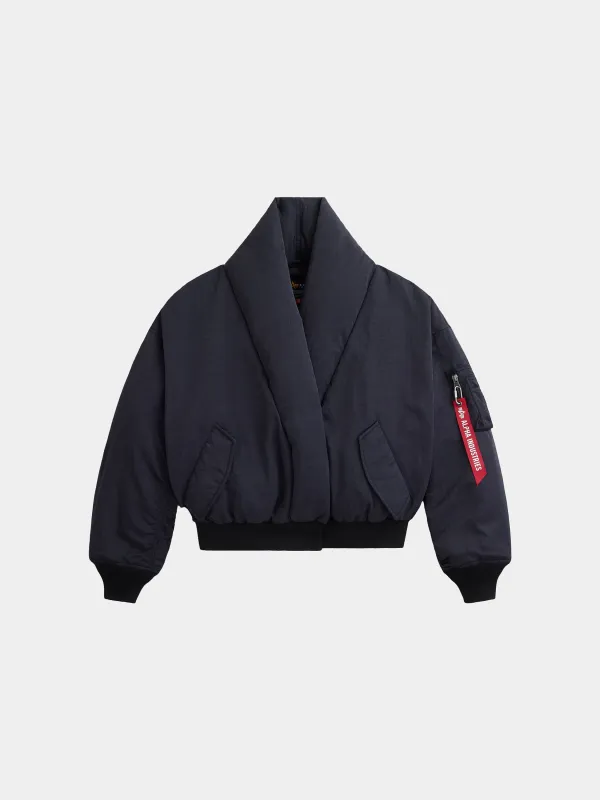 SHAWL COLLAR FLIGHT JACKET WOMENS sold by Alpha Industries