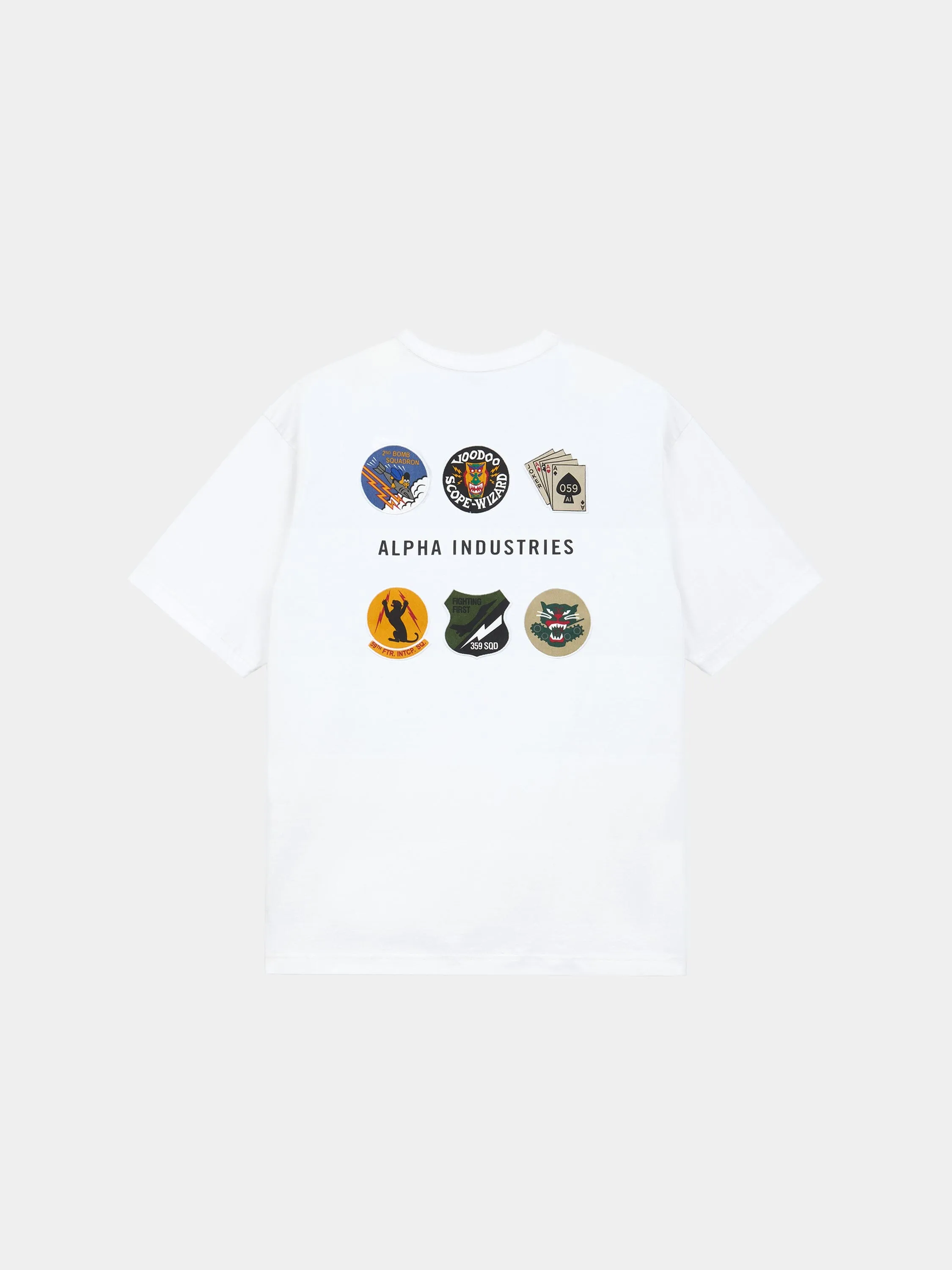SHORT SLEEVE PATCHED TEE sold by Alpha Industries product image thumbnail 3