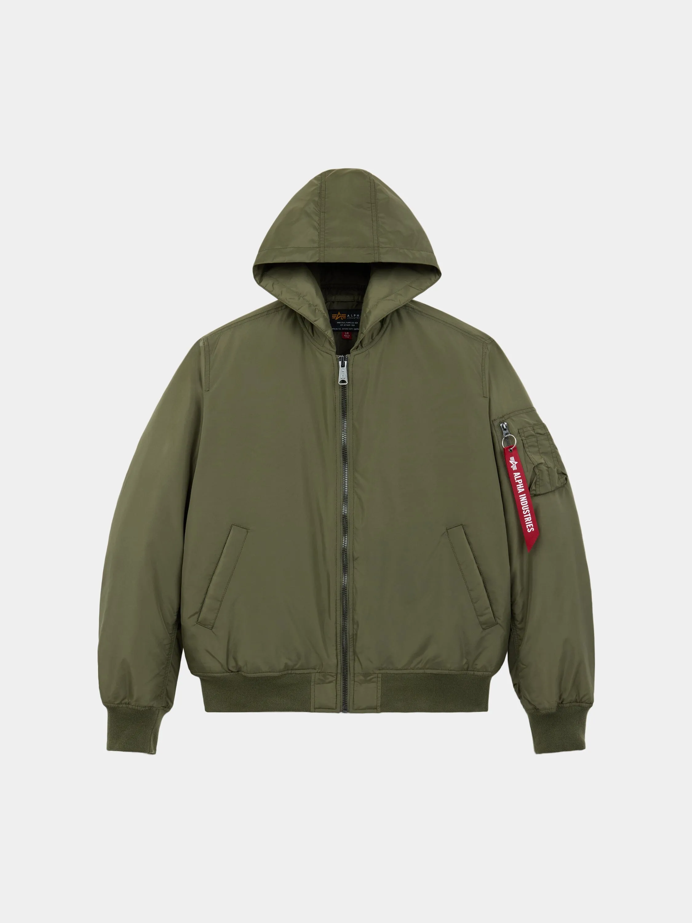 MA-1 HOODED OXFORD FLIGHT JACKET sold by Alpha Industries product image thumbnail 5