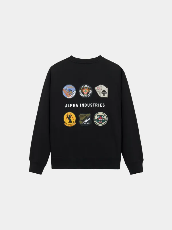 PATCHED CREWNECK sold by Alpha Industries