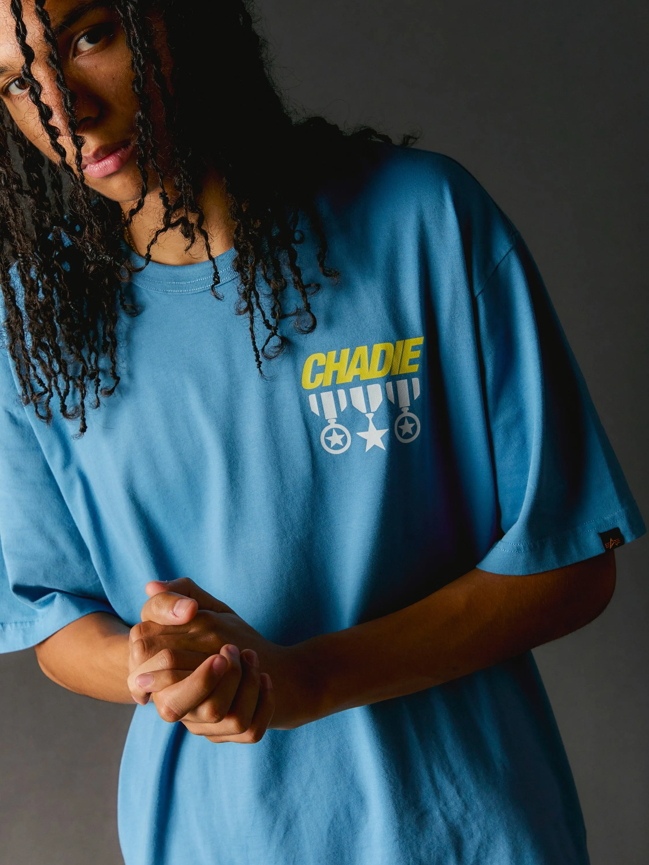 CHADIE X ALPHA CHOPPER TEE sold by Alpha Industries product image thumbnail 4