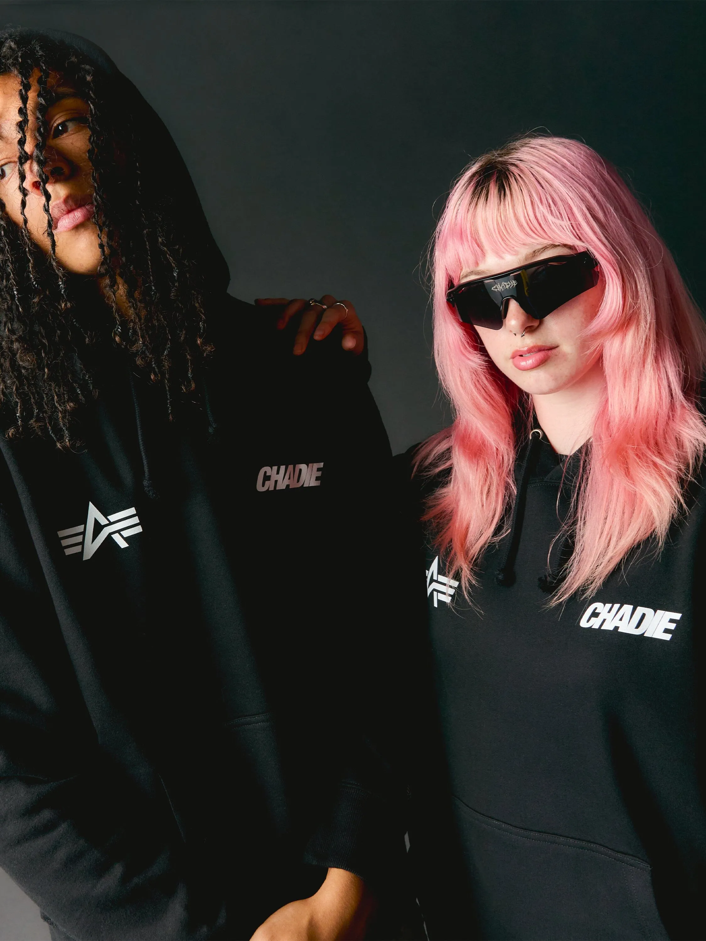 CHADIE X ALPHA JET STREAM HOODIE sold by Alpha Industries product image thumbnail 5