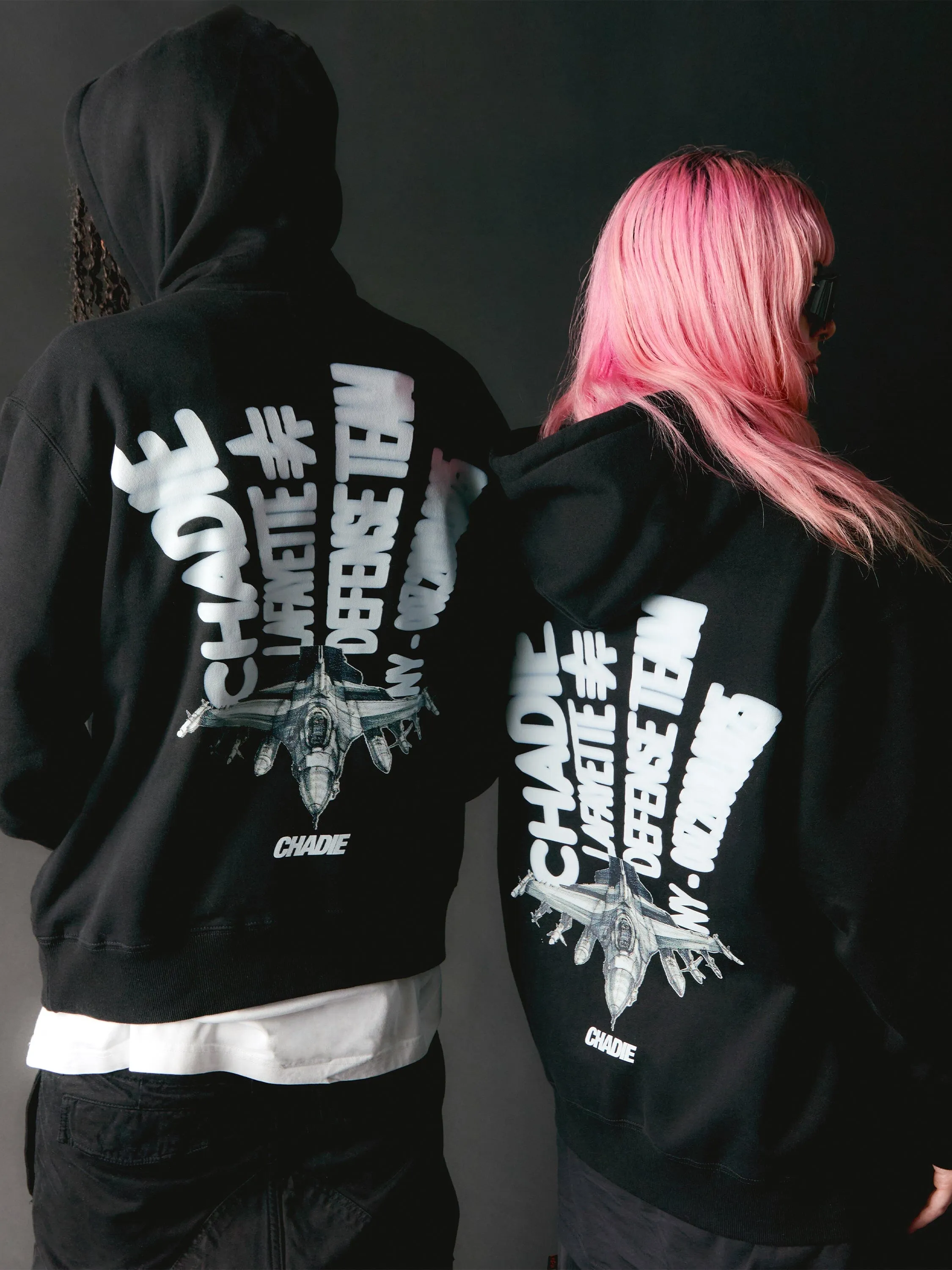 CHADIE X ALPHA JET STREAM HOODIE sold by Alpha Industries product image thumbnail 4