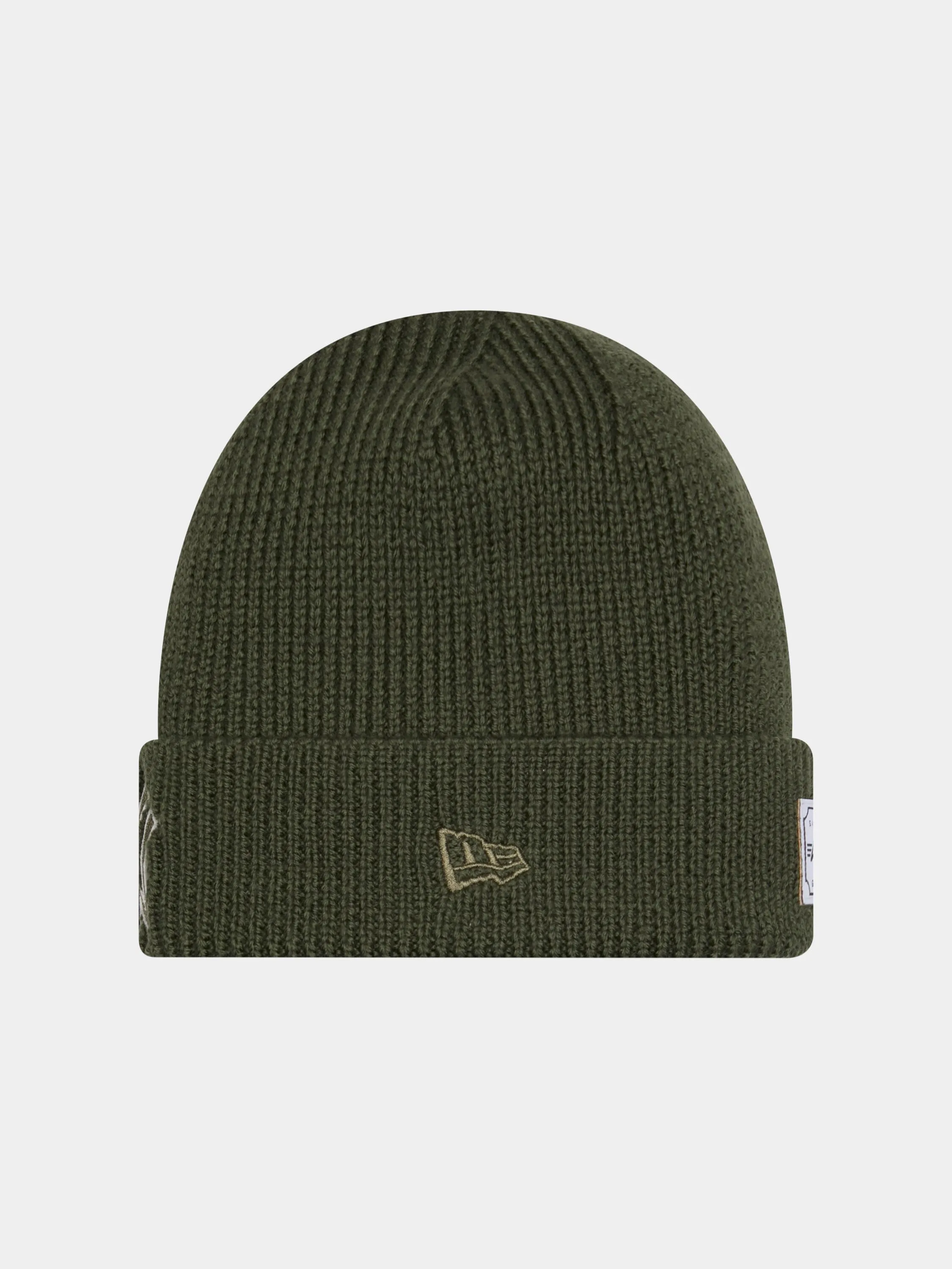 NEW YORK YANKEES X ALPHA X NEW ERA SHORT CUFF BEANIE (GREEN) sold by Alpha Industries product image thumbnail 3