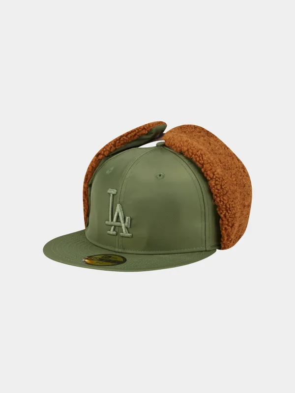 LOS ANGELES DODGERS X ALPHA X NEW ERA 5950 DOG EAR CAP (GREEN) sold by Alpha Industries